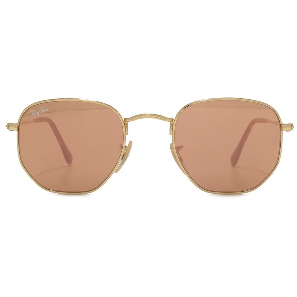 Ray-Ban Rose Hexagonal Eyeglasses